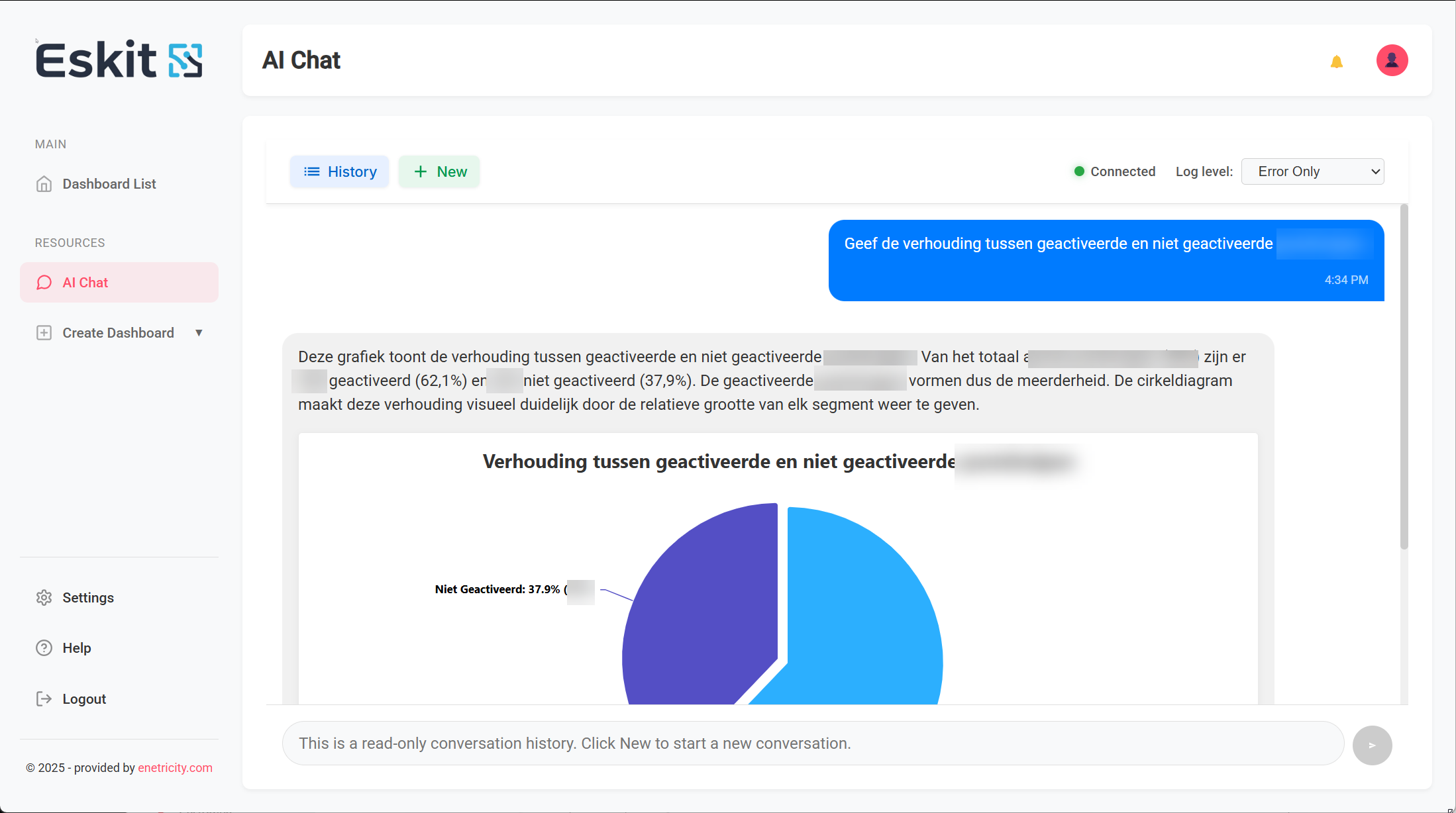 AI Chat Screenshot
